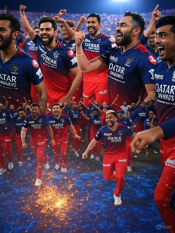 RCB की जीत का जश्न: खुशी से दुख तक का सफर